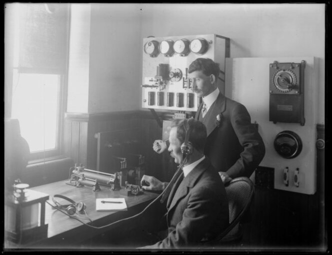 Mount Etako station, Radio Wellington.ca 1912